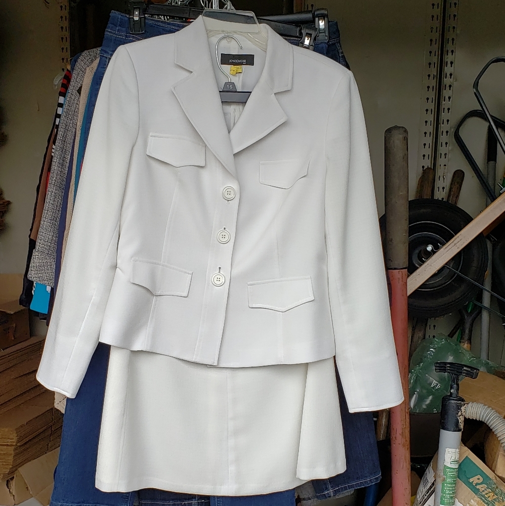 White Women's Suit